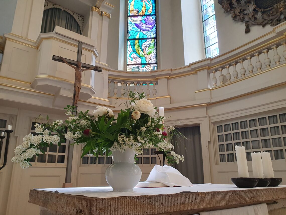 Festliche Musikalische Vesper in Jena: Barockmusik von Telemann, Händel und Vivaldi in der Friedenskirche. Eintritt frei, Spenden willkommen. Foto: Gabriele-Suchlich