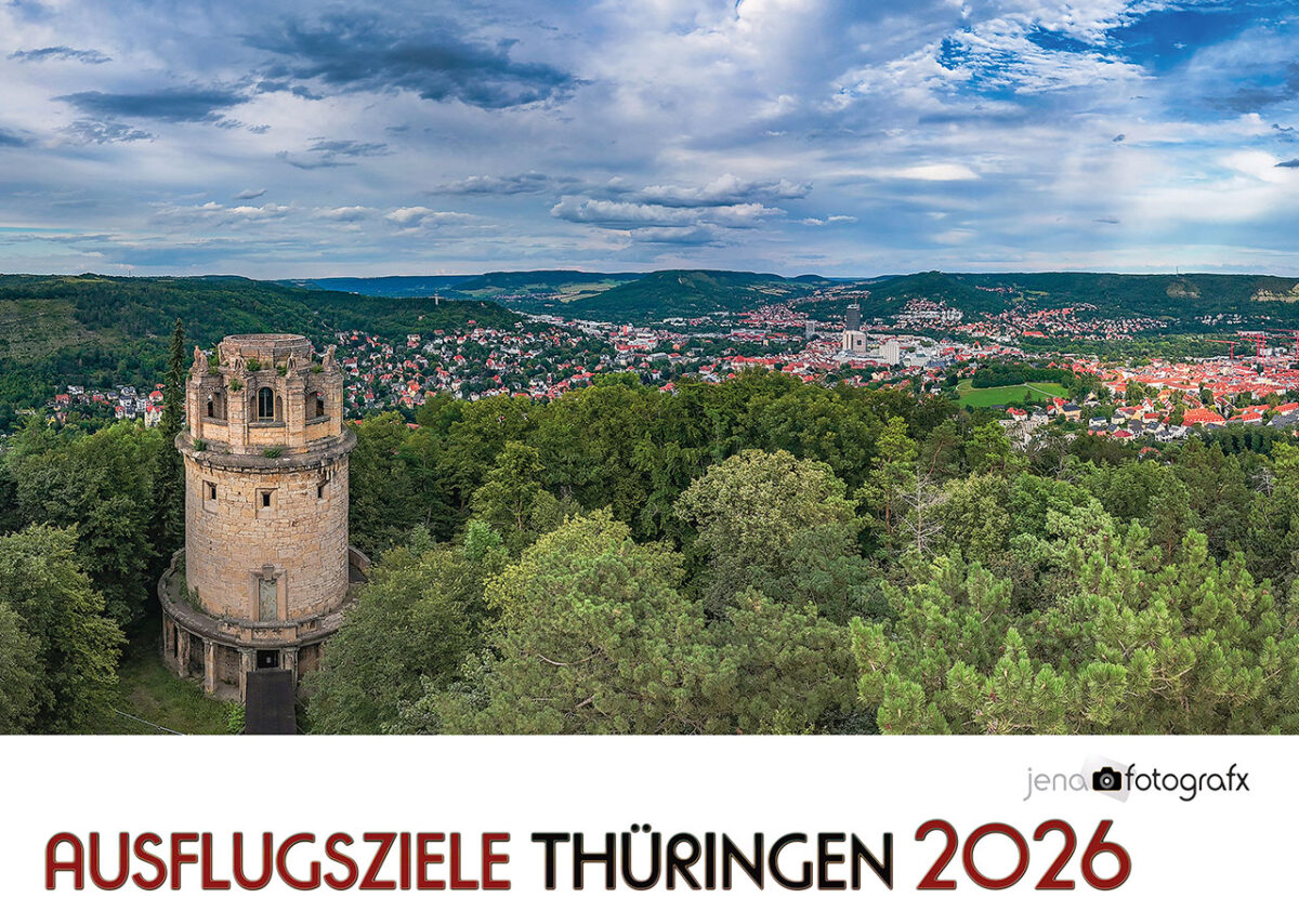 Fotokalender Thüringen 2026 – Entdecke 13 unvergessliche Ausflugsziele. Das perfekte Geschenk – oder einfach für dich selbst.