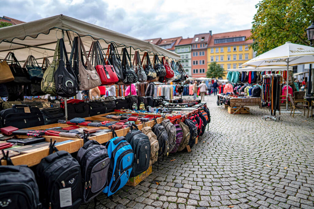 Letzter Bunter Markt 2025 in Jena — 29. Oktober, 08:00–17:00 Uhr. Foto: C. Haecker // JenaKultur