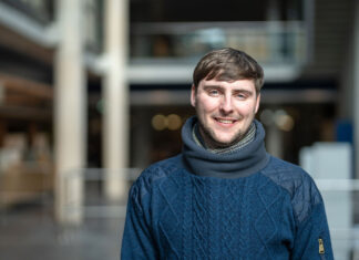 DAAD-Preis 2025 für Darragh Donnellan: Ein Brückenbauer zwischen Kulturen Der irische Student Darragh Donnellan erhält den DAAD-Preis 2025 der Uni Jena für herausragende Leistungen und interkulturelles Engagement. Foto: Nicole Nerger / Uni Jena