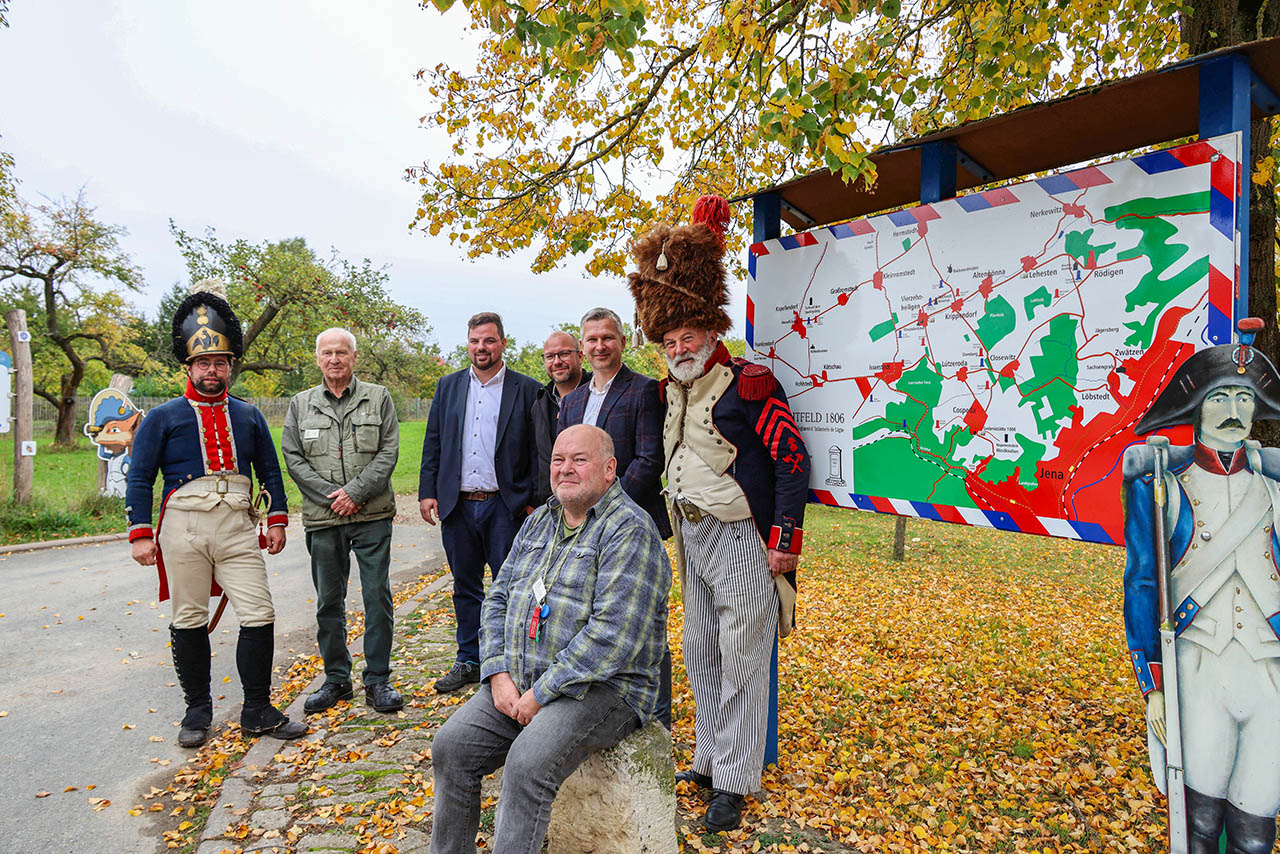 Jena gedenkt 2026 den Schlachten von Jena und Auerstedt mit Reenactments, Ausstellungen, Biwak und historischem Programm. Jena 2026 erinnert an Schlachten von Jena und Auerstedt. Foto: Stadt Jena