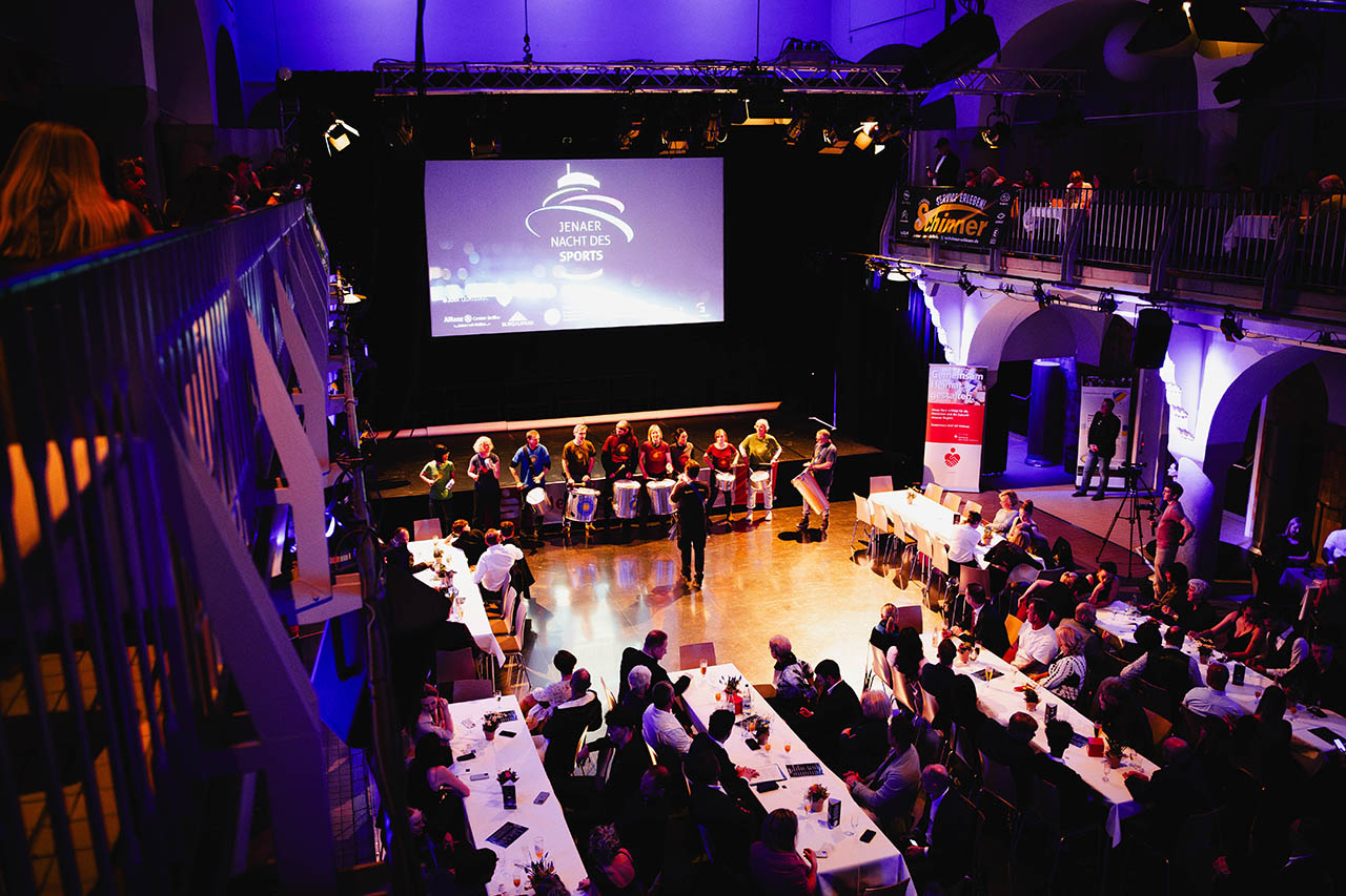 Jetzt Sportler*innen und Teams für die Jenaer Nacht des Sports 2026 nominieren! Gala am 28.03.2026 in der Sparkassen-Arena Jena. Foto: Kevin Patkin, SSB Jena