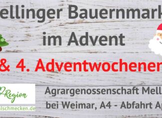 Mellinger Bauernmarkt im Advent 2025 – Regional & Nachhaltig Einladung zum “Mellinger Bauernmarkt im Advent” am 3. & 4. Adventwochendende 2025. Grafik: Jens Möller