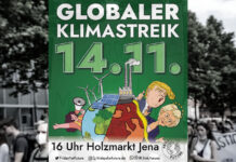 Klimastreik Jena: Fridays for Future Kundgebung 14.11. Klimastreik Jena: Fridays for Future Kundgebung 14.11. Gfx. FFF Jena