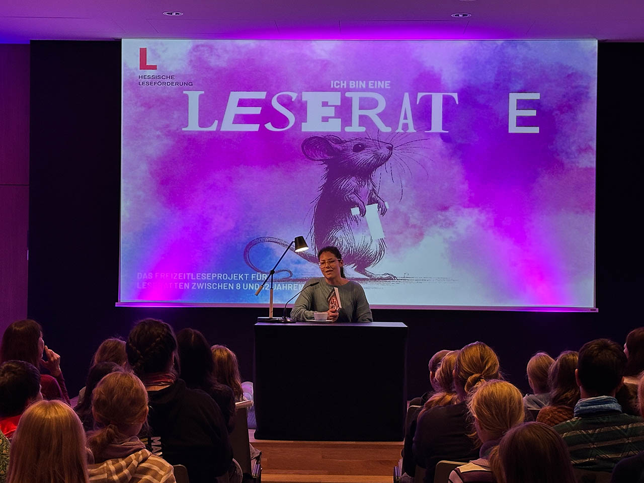 Literarisches Highlight: Lesung mit Jasmin Lincke. Foto: EAB Jena