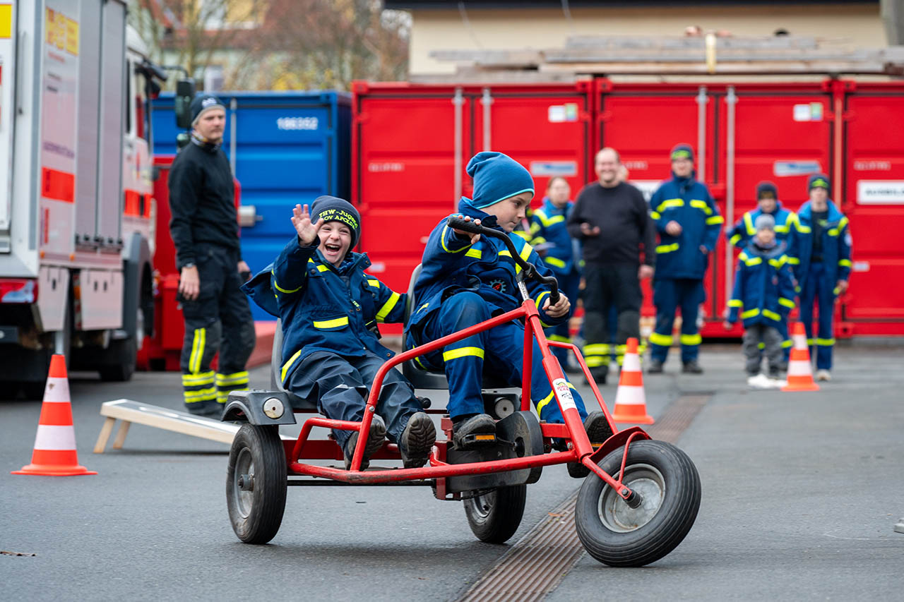Nachwuchsarbeit und Kameradschaft bei den Jugendfeuerwehren, Foto: Johannes Krey // THW Apolda