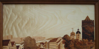 Intarsien-Ausstellung in Jena: Kuno Binder Intarsien-Ausstellung in Jena: Kuno Binder, Fotografik EAB Jena