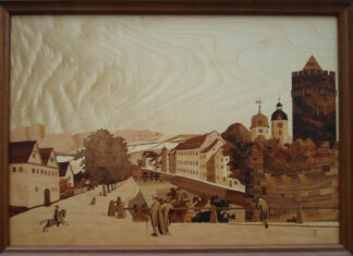 Intarsien-Ausstellung in Jena: Kuno Binder Intarsien-Ausstellung in Jena: Kuno Binder, Fotografik EAB Jena