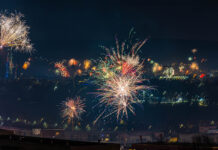 Ruhige Silvesternacht 2025 in Jena: Feuerwehr zieht Bilanz Jahreswechsel in Jena. Foto: Frank Liebold, Jenafotografx
