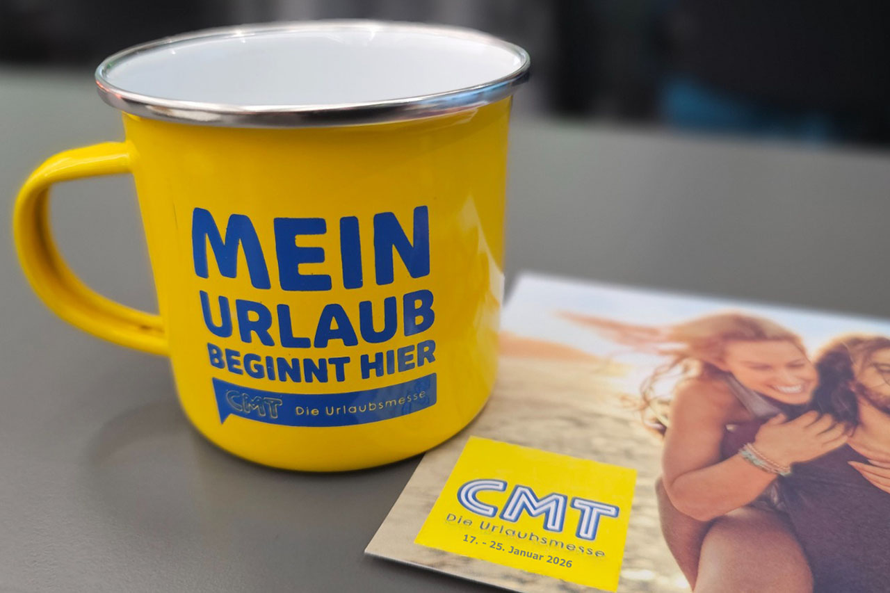 CMT Stuttgart 2026: Die weltgrößte Publikumsmesse für Reisen und Freizeit Die CMT 2026 in Stuttgart zeigt Reisen, Caravaning und Freizeit. Entdecke Highlights, Trends und Inspirationen für deinen perfekten Urlaub. Foto: Deutscher Caravan Verband CMT Stuttgart 2026: Die weltgrößte Publikumsmesse für Reisen und Freizeit Die CMT 2026 in Stuttgart zeigt Reisen, Caravaning und Freizeit. Entdecke Highlights, Trends und Inspirationen für deinen perfekten Urlaub. Foto: Deutscher Caravan Verband