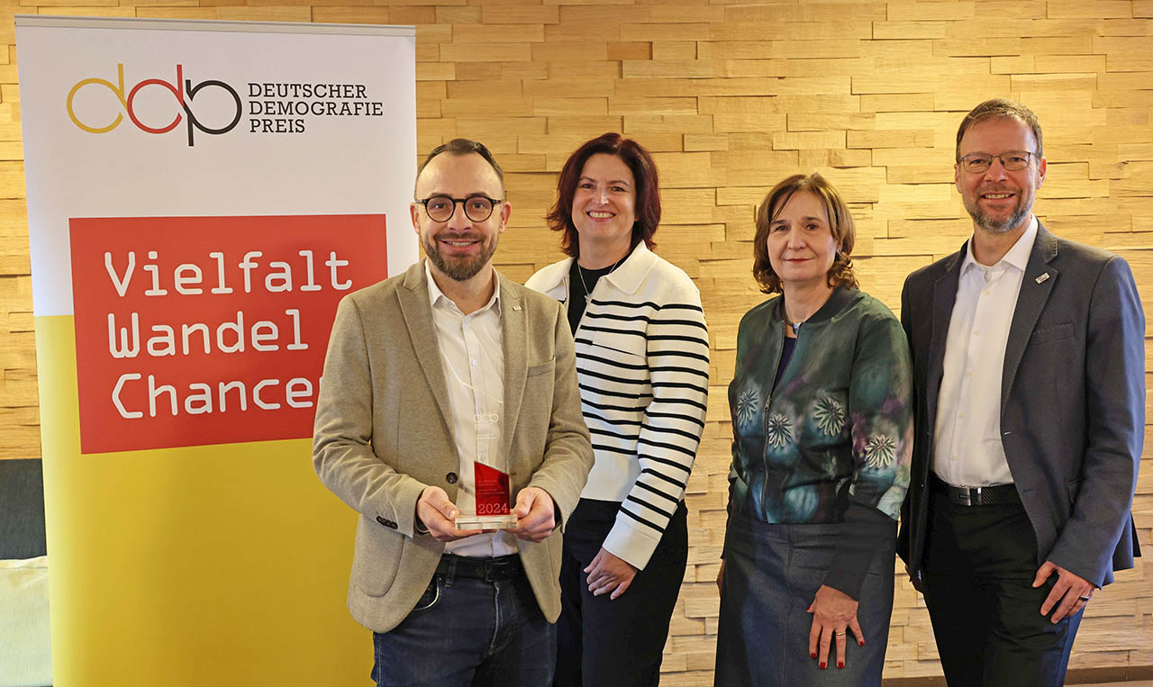 Jena lädt zur Bewerbung für den Deutschen Demografie Preis 2026 ein. Foto: Stadt Jena