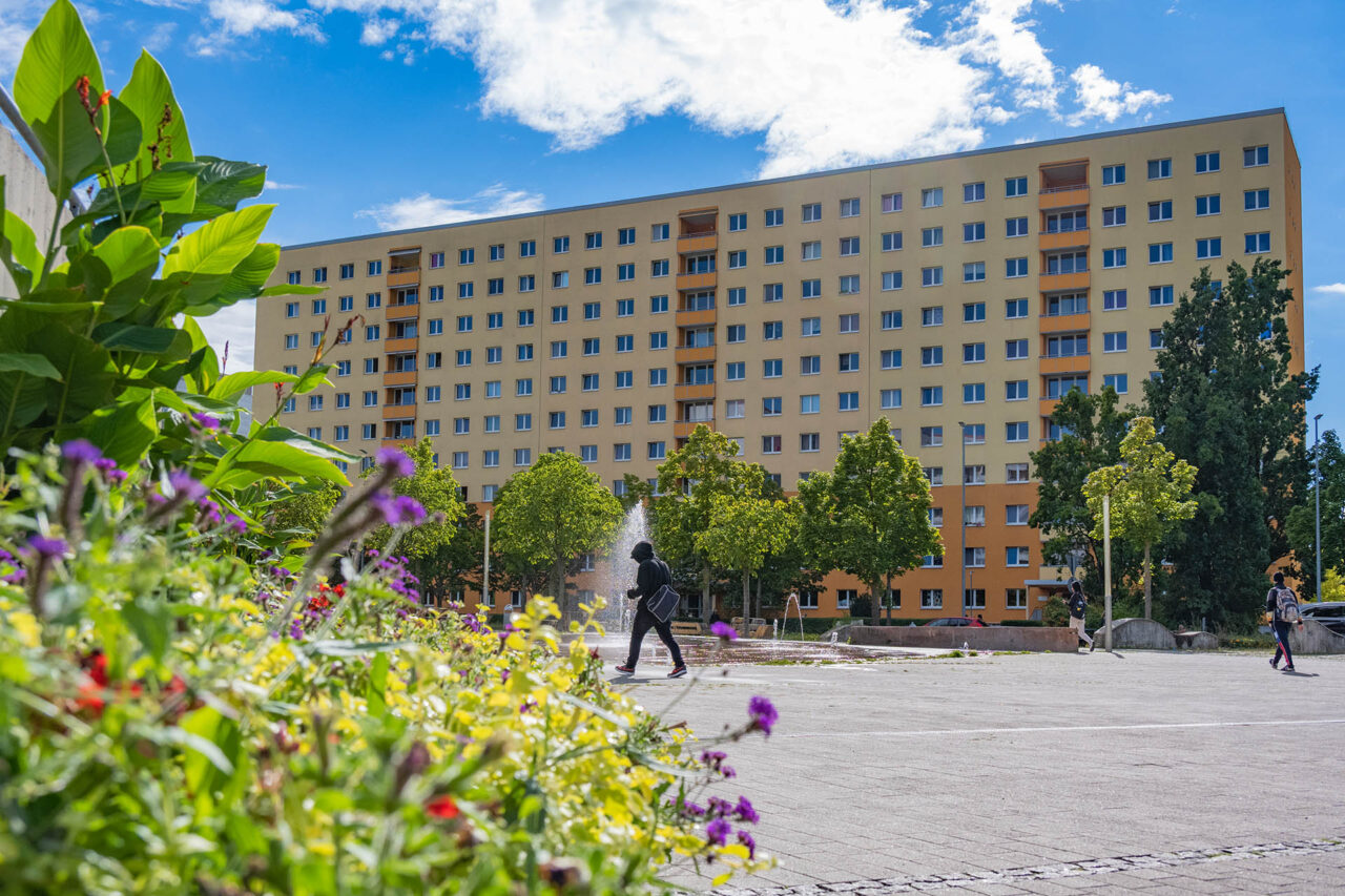 Blick auf Lobeda-West. Foto: Frank Liebold, Jenafotografx Blick auf Lobeda-West. Foto: Frank Liebold, Jenafotografx