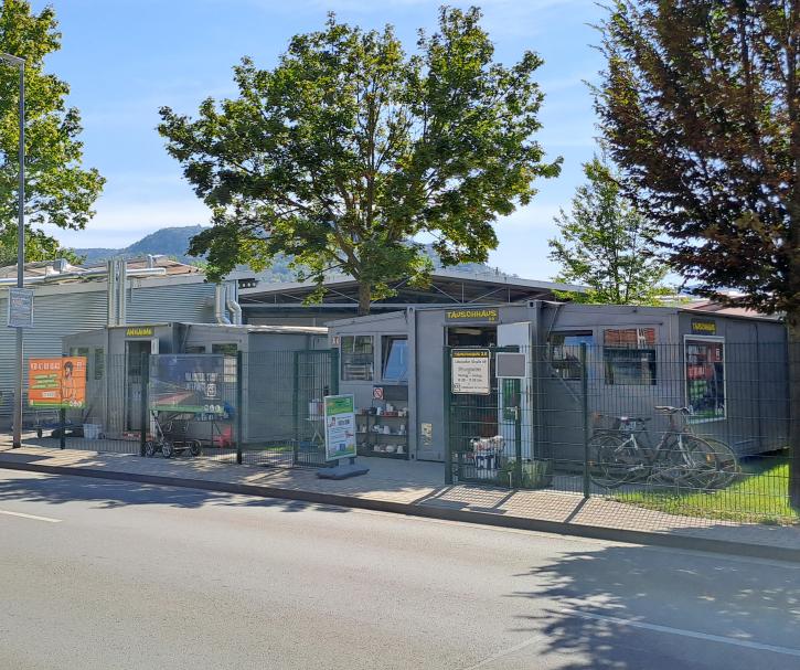 Tauschhaus 2.0 in Jena. 78 % Wiederverwendung. Foto: Stadt Jena, KSJ Tauschhaus 2.0 in Jena. 78 % Wiederverwendung. Foto: Stadt Jena, KSJ