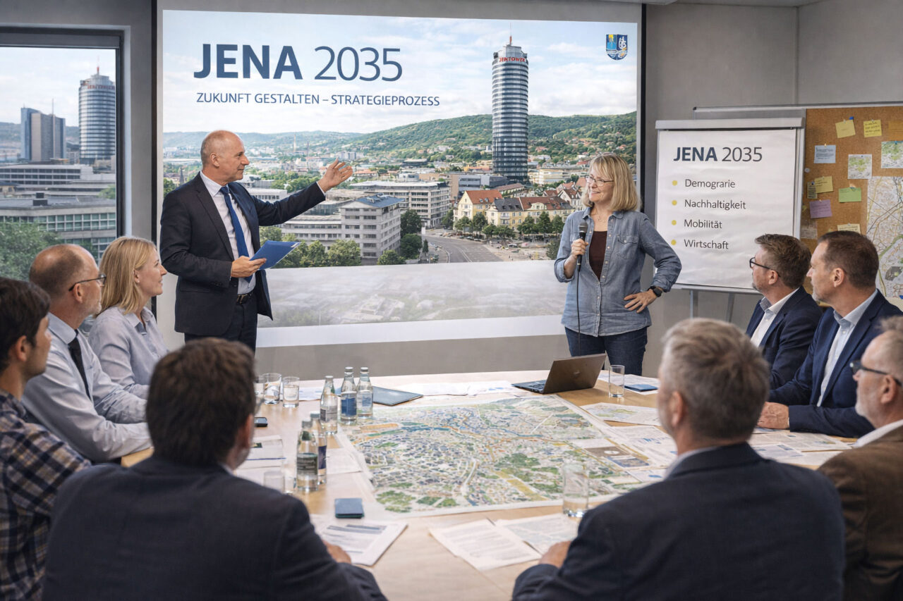 Was ist die richtige Strategie für Jena? Fotografik: Illustration via KI Was ist die richtige Strategie für Jena? Fotografik: Illustration via KI