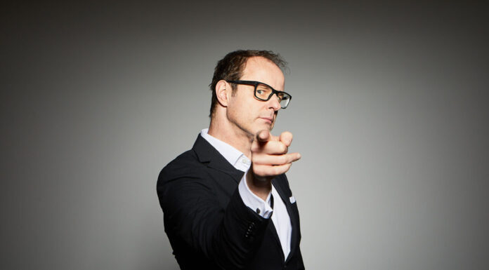 VINCE EBERT “Vince of Change” 07.05. F-Haus Jena Scharfsinnig: Vince Ebert live in Jena 2026. Foto: Carolin Vedder // FB-Eventbanner F-Haus Jena