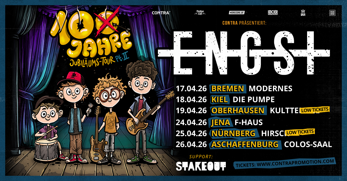 ENGST live im F-Haus Jena: 10 Jahre voller Energie und Haltung