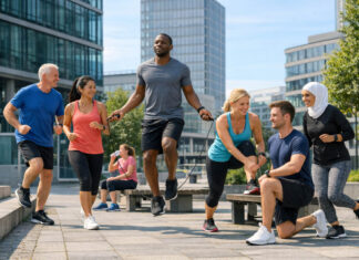 StadtLab Jena bietet inspirierend aktive Mittagspause am 19.03. StadtLab Jena bietet inspirierend aktive Mittagspause am 19.03.2026. Foto: Illustration via KI