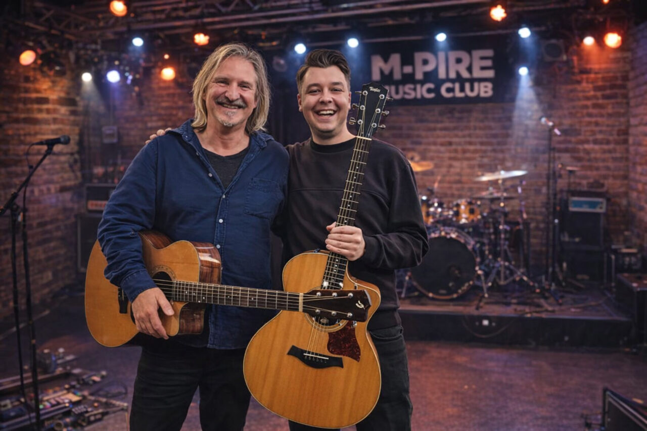 Dirk Zöllner im April 2026 in Jena: Betreutes Musizieren mit Julian Wolf im M-Pire Musik Club Dirk Zöllner im April 2026 in Jena: Betreutes Musizieren mit Julian Wolf im M-Pire Musik Club