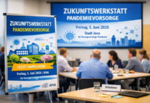 Zukunftswerkstatt zur Pandemievorsorge am 05.06.2026 Zukunftswerkstatt zur Pandemievorsorge am 05.06.2026. Foto: Illustration via KI