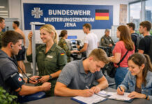 Bundeswehr ab 2027 mit neuem Musterungszentrum in Jena Bundeswehr ab 2027 mit neuem Musterungszentrum in Jena. Foto: Illustration via KI