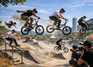 Moderner Skatepark im Jenaer Paradies im Mai 2026 eröffnet Moderner Skatepark im Jenaer Paradies im Mai 2026 eröffnet. Foto: Illustration via KI