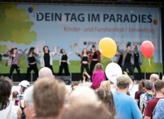 Erfolgreicher Familientag: Tausende bei „Dein Tag im Paradies“ 2026 Erfolgreicher Familientag: Tausende bei „Dein Tag im Paradies“ 2026. Foto: JenaKultur