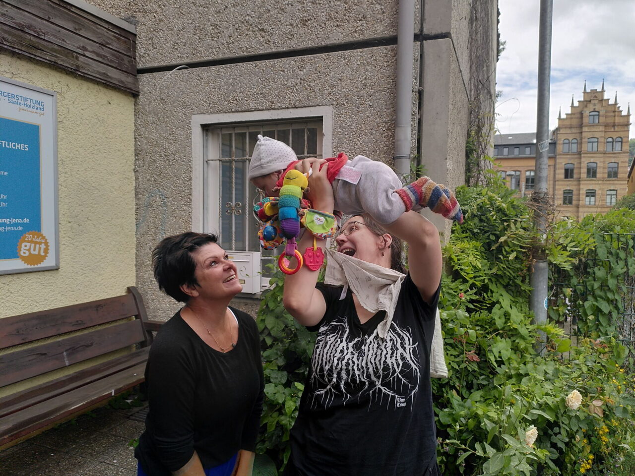 Muttertag am 10. Mai – wellcome unterstützt Familien. Foto: Bürgerstiftung Jena