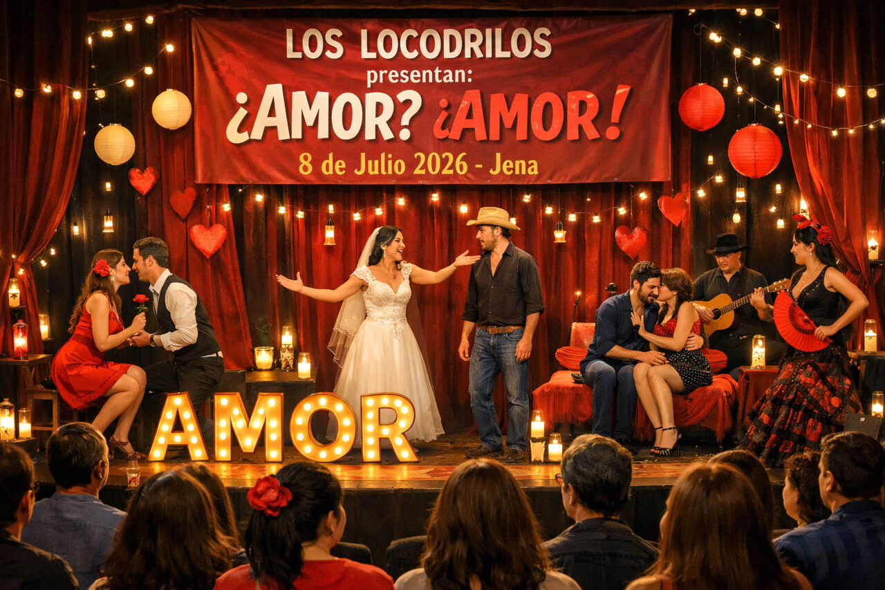 Spanisches Theater ¿Amor? ¡Amor! am 08.07. im Kassa, Foto: Illustration via KI