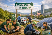 Klimaschutz Jena: Erfolgreiche Umsetzung des Klima-Aktionsplans Klimaschutz in Jena: Erfolgreiche Umsetzung des Klima-Aktionsplans. Foto: Illustration via KI