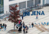 CHE-Ranking 2026: Herausragende Bewertungen für die Uni Jena CHE-Ranking 2026: Herausragende Bewertungen für die Uni Jena. Blick auf den Campus am Ernst-Abbe-Platz während der Studieneinführungstage, STET, am 02.10.2025 an der Friedrich-Schiller-Universität Jena in Jena. Foto: Nicole Nerger/Universität Jena