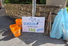Schülerfreiwilligentag Jena 2026: Einsatz für die Stadt Schülerfreiwilligentag Jena 2026: Einsatz für die Stadt. Foto: Bürgerstiftung Jena