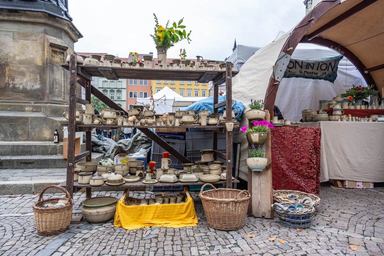 Jenaer Töpfermarkt 2026. Faszinierende Keramikkunst. Foto: Frank Liebold Fotografie, Jenafotografx