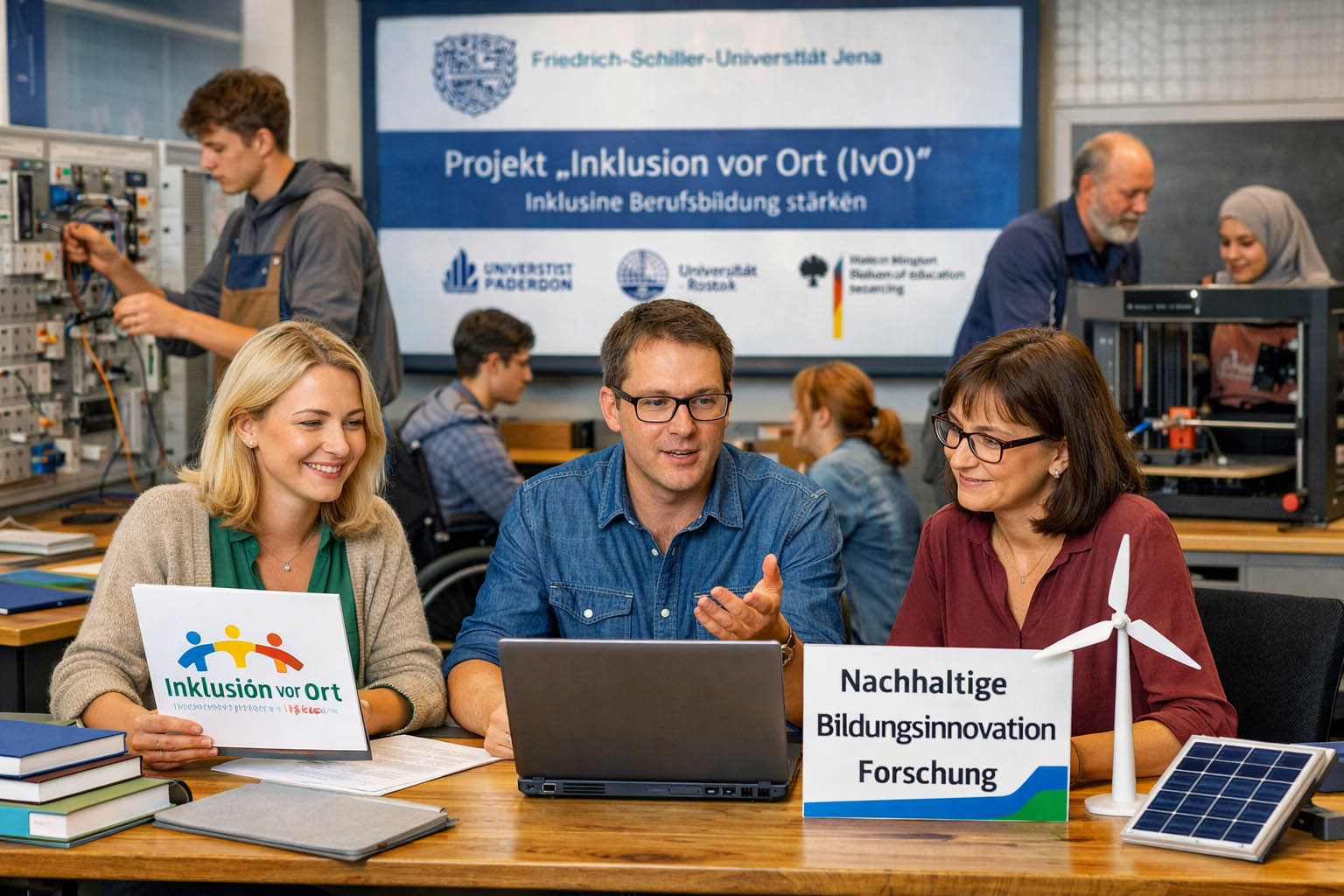 Nachhaltige Inklusion an Berufsschulen 2026 fördern. Foto: Illustration via KI Nachhaltige Inklusion an Berufsschulen 2026 fördern. Foto: Illustration via KI