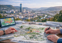 Neuer Flächennutzungsplan gibt Jena Kurs bis 2035 Starker Flächennutzungsplan gibt Jena Kurs bis 2035. Foto: Illustration via KI