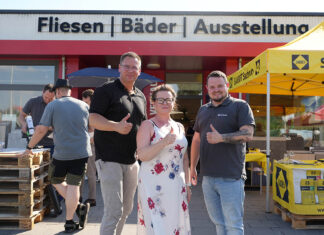 Erfolgreich: Raab Karcher Jena feiert 35 Jahre Baustoffhandel Erfolgreich: Raab Karcher Jena feiert 35 Jahre Baustoffhandel. Foto: Raab Karcher
