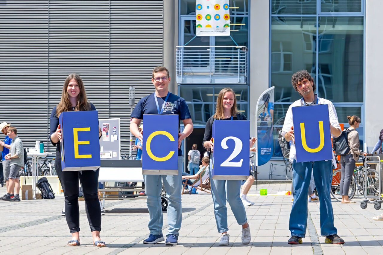 Zukunftsweisend: Universität Jena stärkt Innovation mit EC2U ELEVATE Zukunftsweisend: Universität Jena stärkt Innovation mit EC2U ELEVATE. Foto: Jens Meyer / Universität Jena