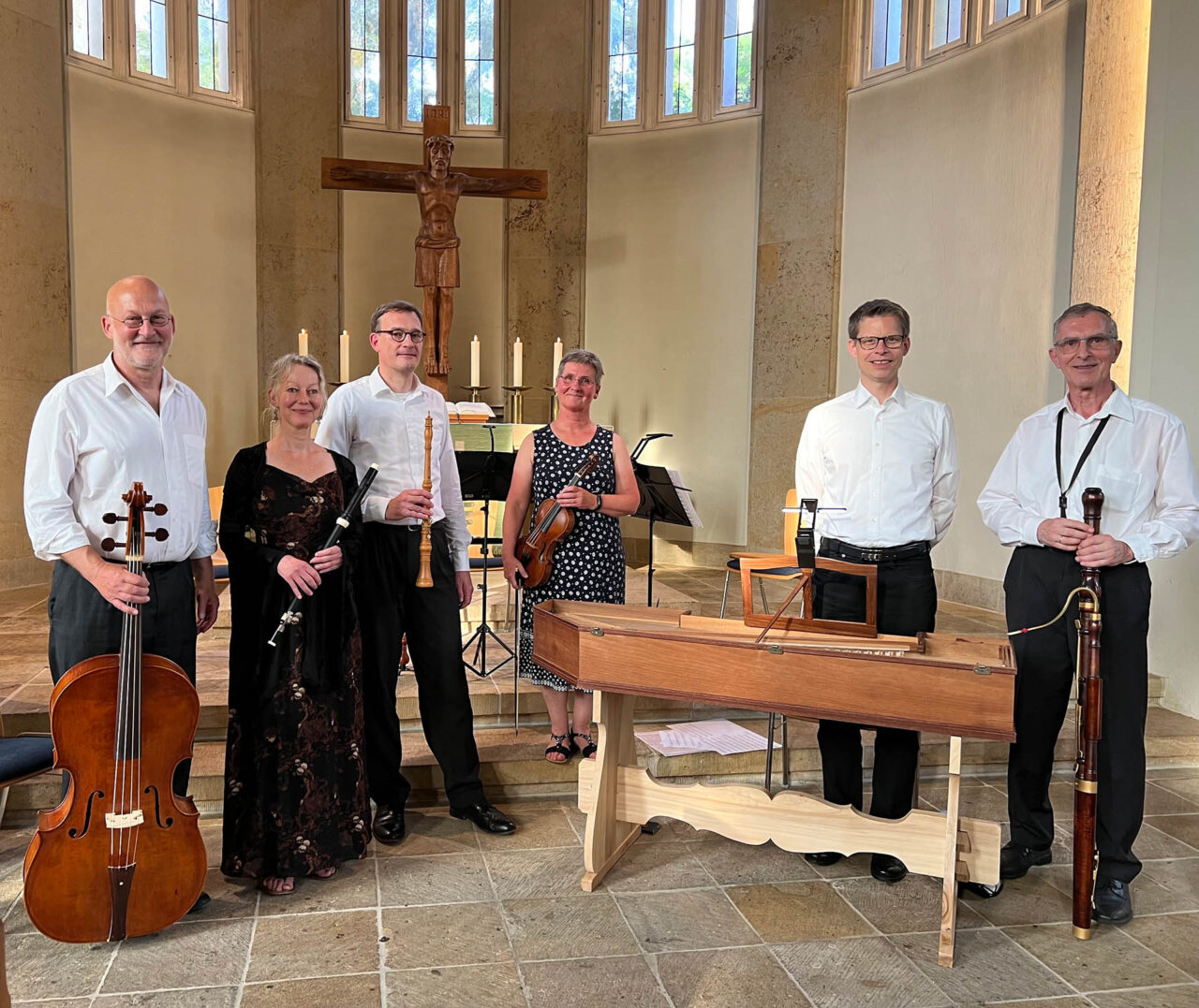 Ensemble Con Brio am 18.07. in der Friedenskirche Jena. Foto: Ensemble Con Brio