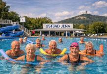 Seniorenschwimmen im Ostbad bis September kostenfrei Seniorenschwimmen im Ostbad bis September kostenfrei