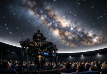 Zeiss-Planetarium feiert am Mittwoch, 15. Juli 2026 Wiedereröffnung Zeiss-Planetarium Jena öffnet am 15.07. nach Modernisierung wieder. Foto: Illustration via KI