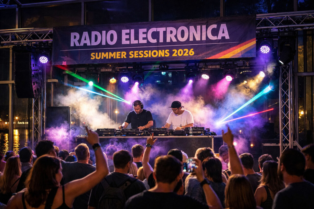 RADIO ELECTRONICA Summer Sessions Jena 2026 1 RADIO ELECTRONICA Summer Sessions 2026 bringen elektronische Musik ins Glashaus Jena. Foto: Illustration via KI
