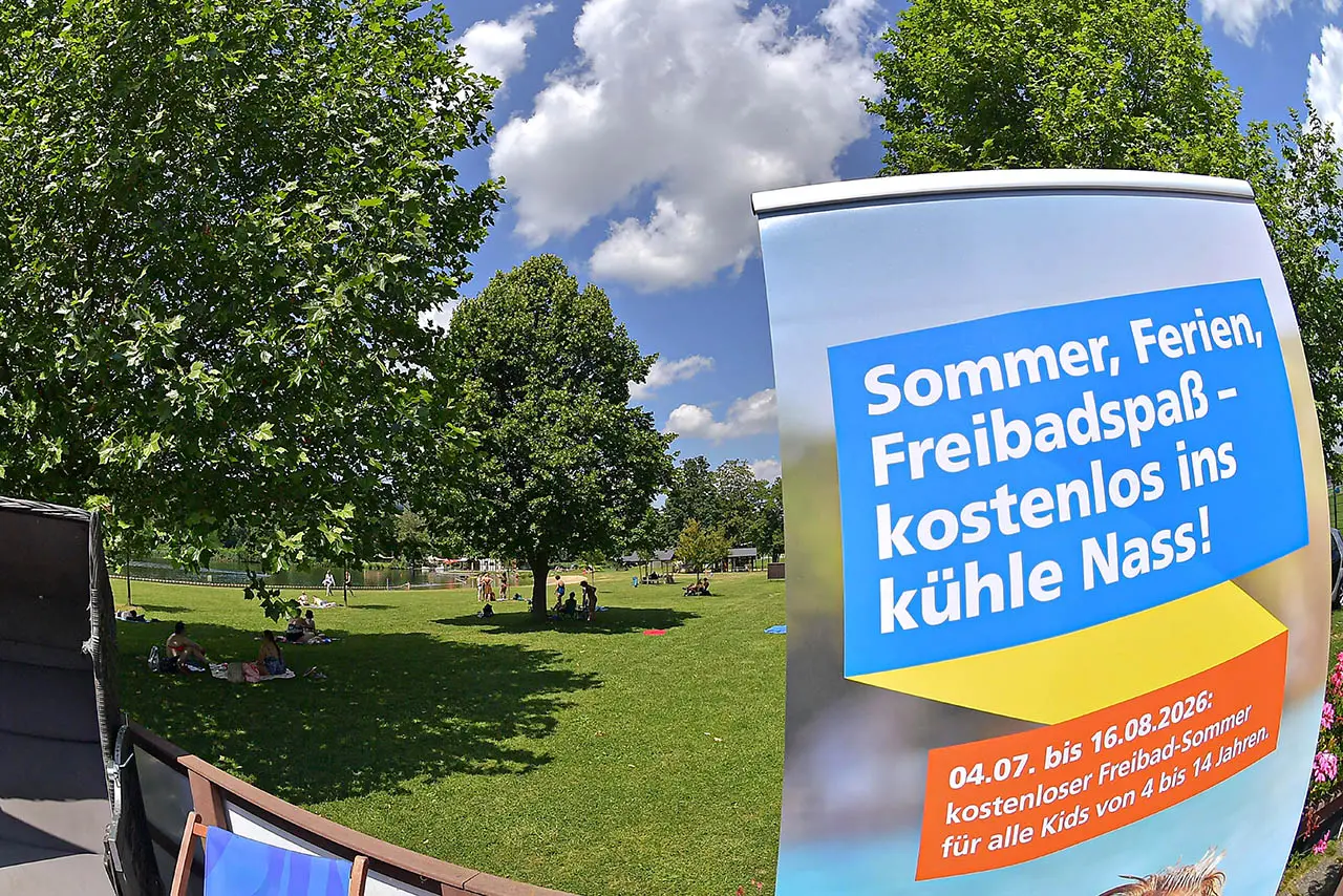 Mehr als 20.000 Kinder nutzten kostenfreien Freibadeintritt in Jena. Foto: Stadtwerke Jena // J. Scheere (Archiv)