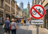 Grüne Jena: Radfahrverbot in Innenstadt löst keine Probleme Grüne Jena: Radfahrende zu verbannen löst keine Probleme. Symbolfoto: Illustration via KI