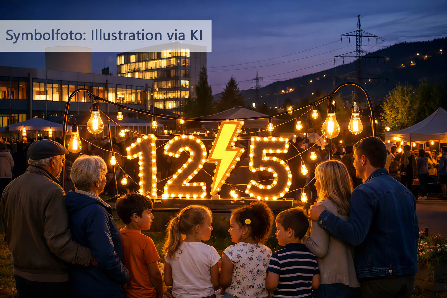 125 Jahre Strom in Jena: Neue Förderaktion in der Jena Crowd gestartet. Fotografik: Illustration via KI 125 Jahre Strom in Jena: Neue Förderaktion in der Jena Crowd gestartet. Fotografik: Illustration via KI
