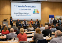 Vereinsforum Jena 2026: Jetzt anmelden Vereinsforum Jena 2026: Jetzt anmelden. Foto: Illustration via KI