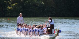 ACP-Drachenboot-Sprint Jena 2026 mit Rekordfeld ACP-Drachenboot-Sprint Jena 2026 mit Rekordfeld. Foto: USV Jena