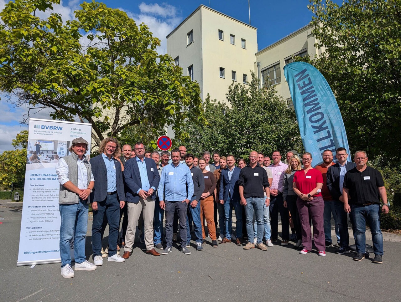 Lehrerbildung im Rettungswesen: Expertenforum in Jena. Die Teilnehmenden des Expertenforums „Lehrerbildung im Rettungswesen gemeinsam gestalten“ an der EAH Jena; Foto: Manja Ellrich // EAH Jena Lehrerbildung im Rettungswesen: Expertenforum in Jena. Die Teilnehmenden des Expertenforums „Lehrerbildung im Rettungswesen gemeinsam gestalten“ an der EAH Jena; Foto: Manja Ellrich // EAH Jena