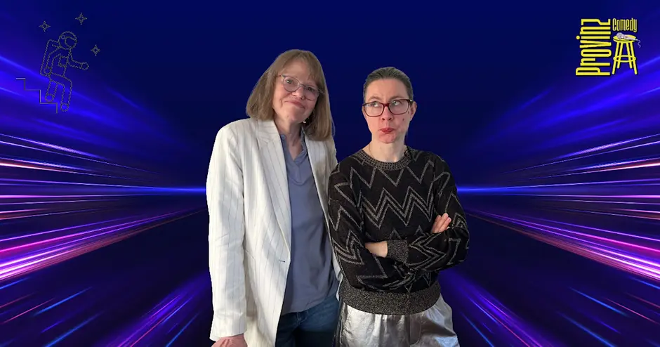 Ost-West-Show Jena 2026 mit Janka Partisanka und Dorothea. Foto: Janka und Dorothea by Provinz Comedy