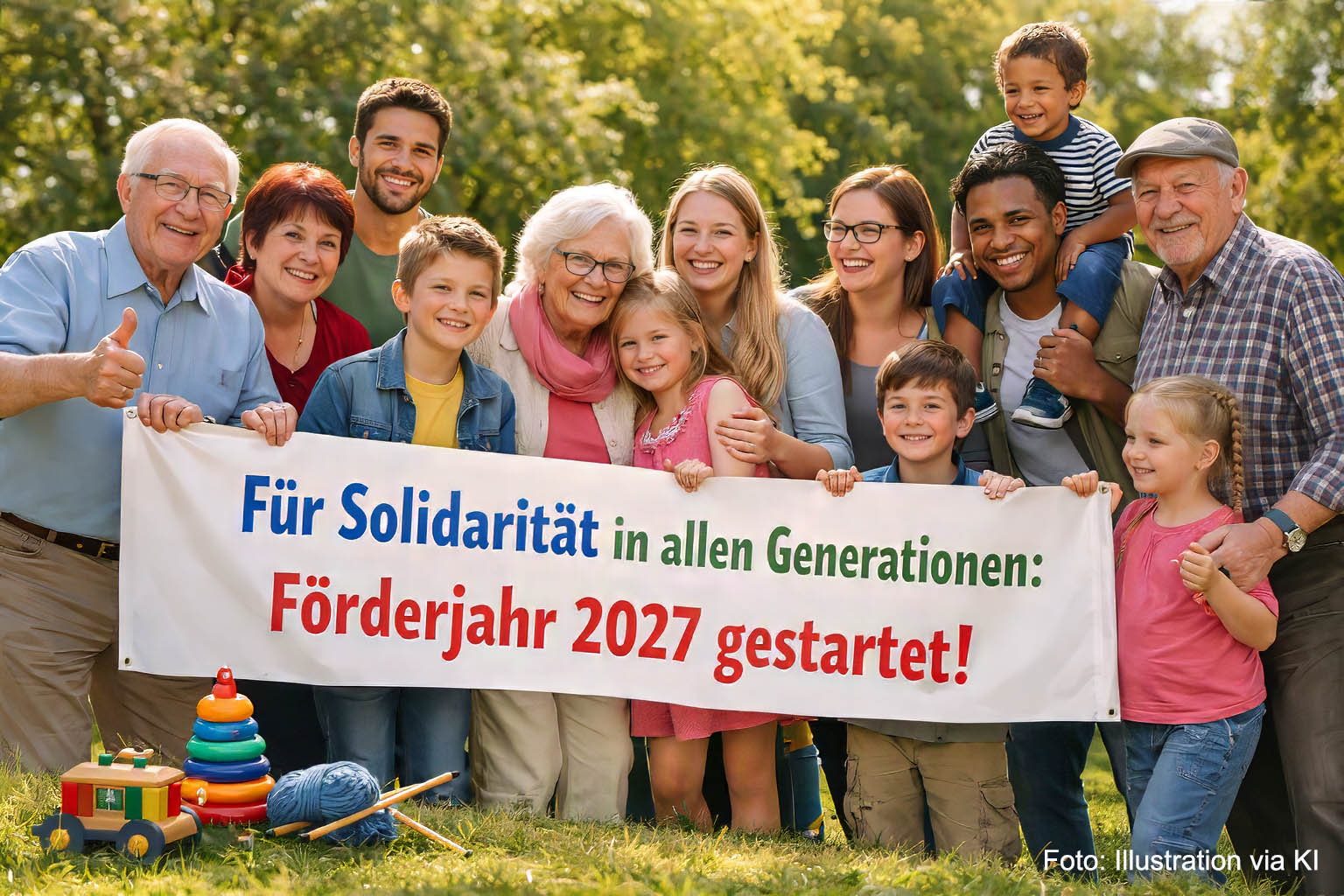 Solidarisches Zusammenleben: Jena startet Förderjahr 2027 1 Solidarisches Zusammenleben: Jena startet Förderjahr 2027. Foto: Illustration via KI