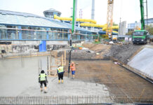 GalaxSea Jena: Wichtiger Baufortschritt beim Umbau GalaxSea Jena: Wichtiger Baufortschritt beim Umbau. Foto: Stadtwerke Jena