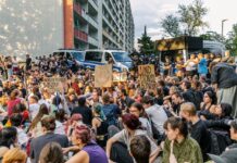 Demokratie verteidigen: Demo gegen AfD am 27.10. in Jena AfD-Bürgerdialog in Jena: Protest beginnt um 16 Uhr. Foto: Jena Solidarische (Archiv)